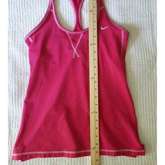 Nike Dri-Fit Pink Activewear Tank Top Women's Size M (8-10) - Picture 9 of 10